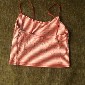 PacSun Tops - Red and white striped crop top PacSun Tops - Red and white striped crop top